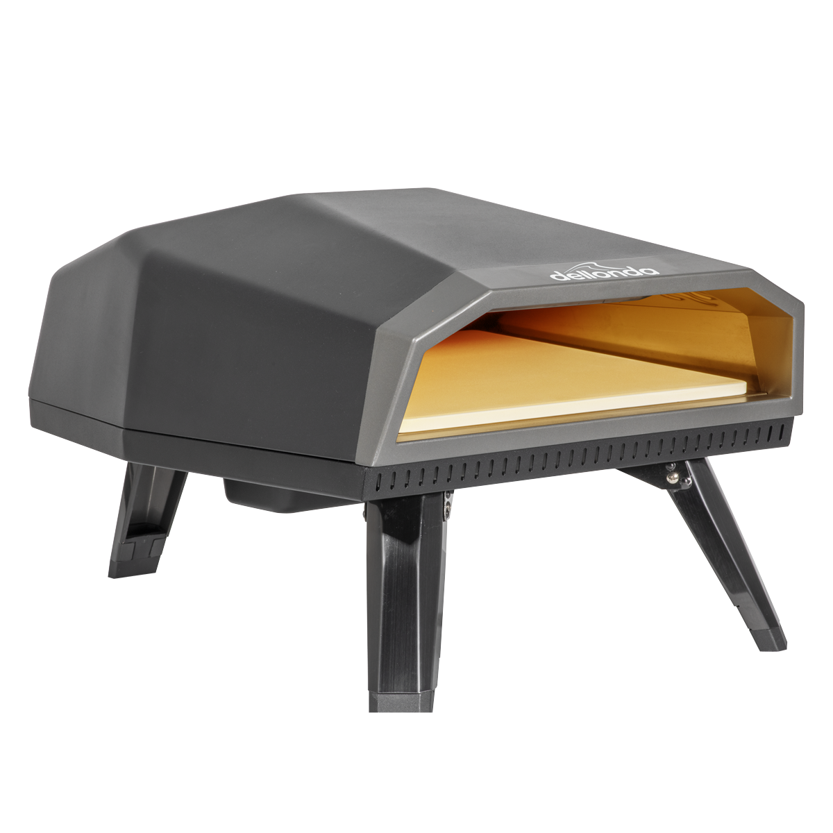 Dellonda Gas Pizza Oven with Water-Resistant Cover/Carry Bag & 12" Pizza Peel