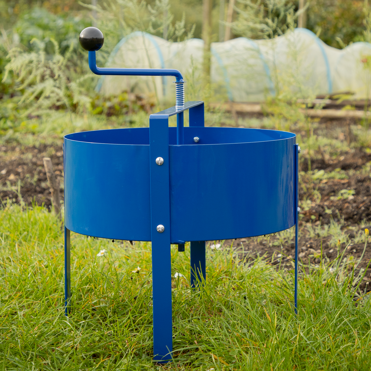 Dellonda Rotary Garden Soil Sieve 16", Blue (DG261) (Factory Refurbished A)