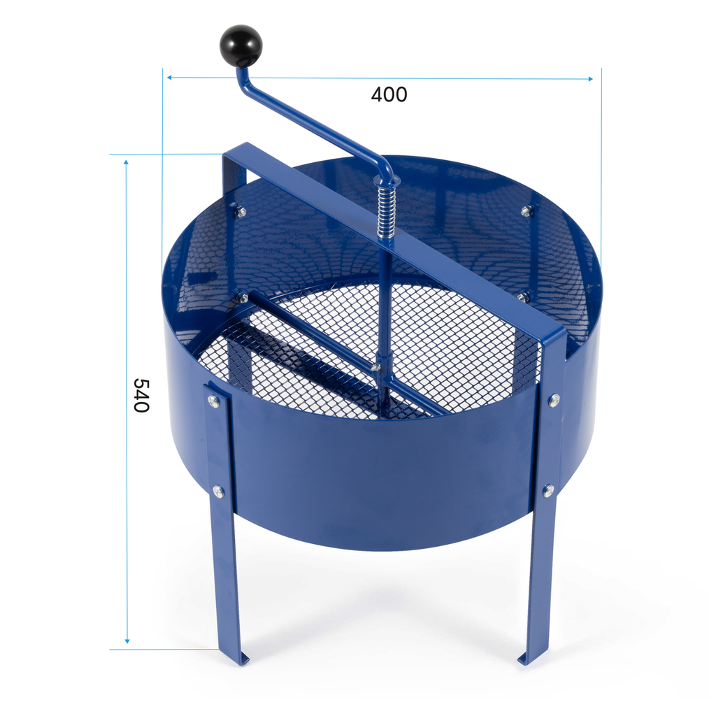 Dellonda Rotary Garden Soil Sieve 16", Blue (DG261) (Factory Refurbished A)