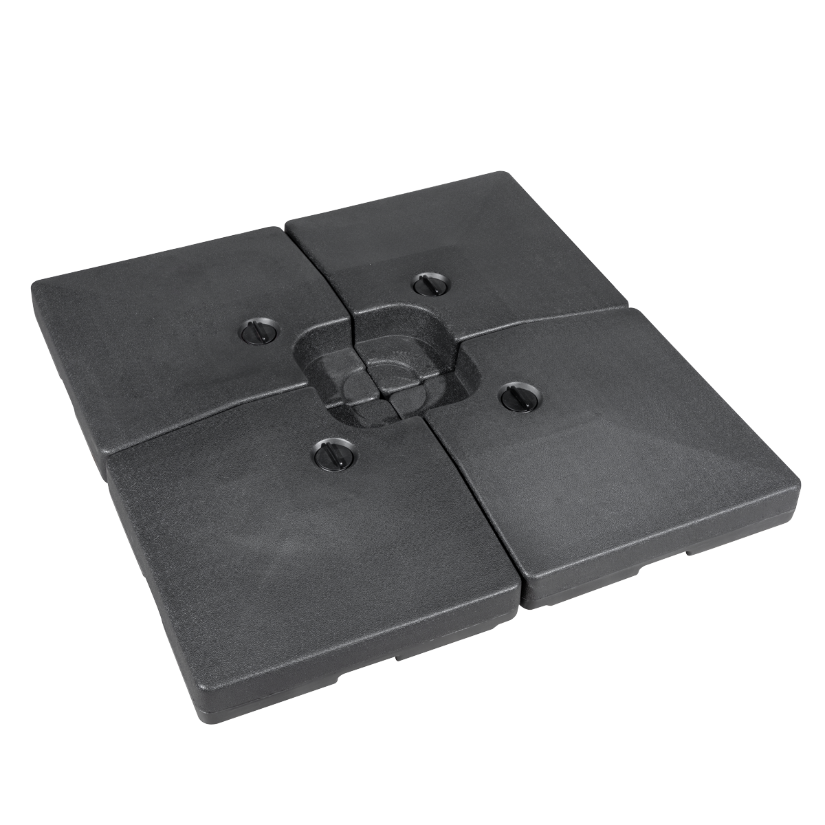 Dellonda Fillable Parasol Base 4pc, 42L, Black (DG269)