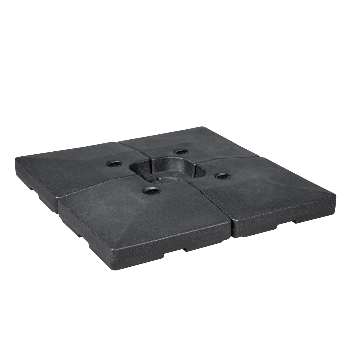 Dellonda Fillable Parasol Base 4pc, 42L, Black (DG269)