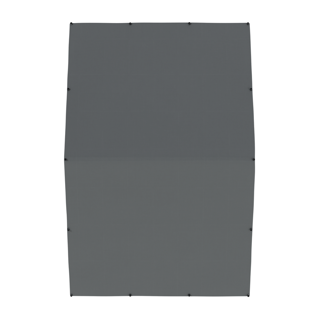 Dellonda Walk-In Galvanized Chicken Run with Roof Cover, 3x2x2m (DG278)