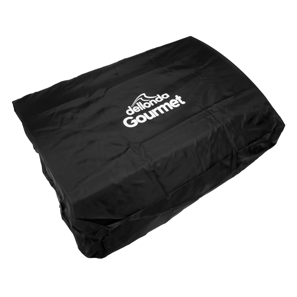 Dellonda Heavy-Duty PVC Water-Resistant Plancha Cover for DG22, Black (DG47)
