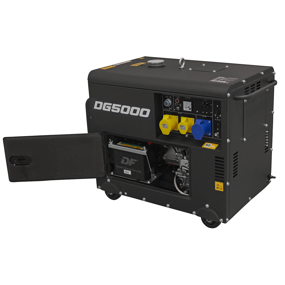 5000W Generator 4-Stroke Engine 110/230V