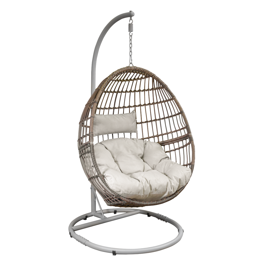 Dellonda Single Swinging Egg Chair with Cushion