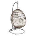 Dellonda Single Swinging Egg Chair with Cushion