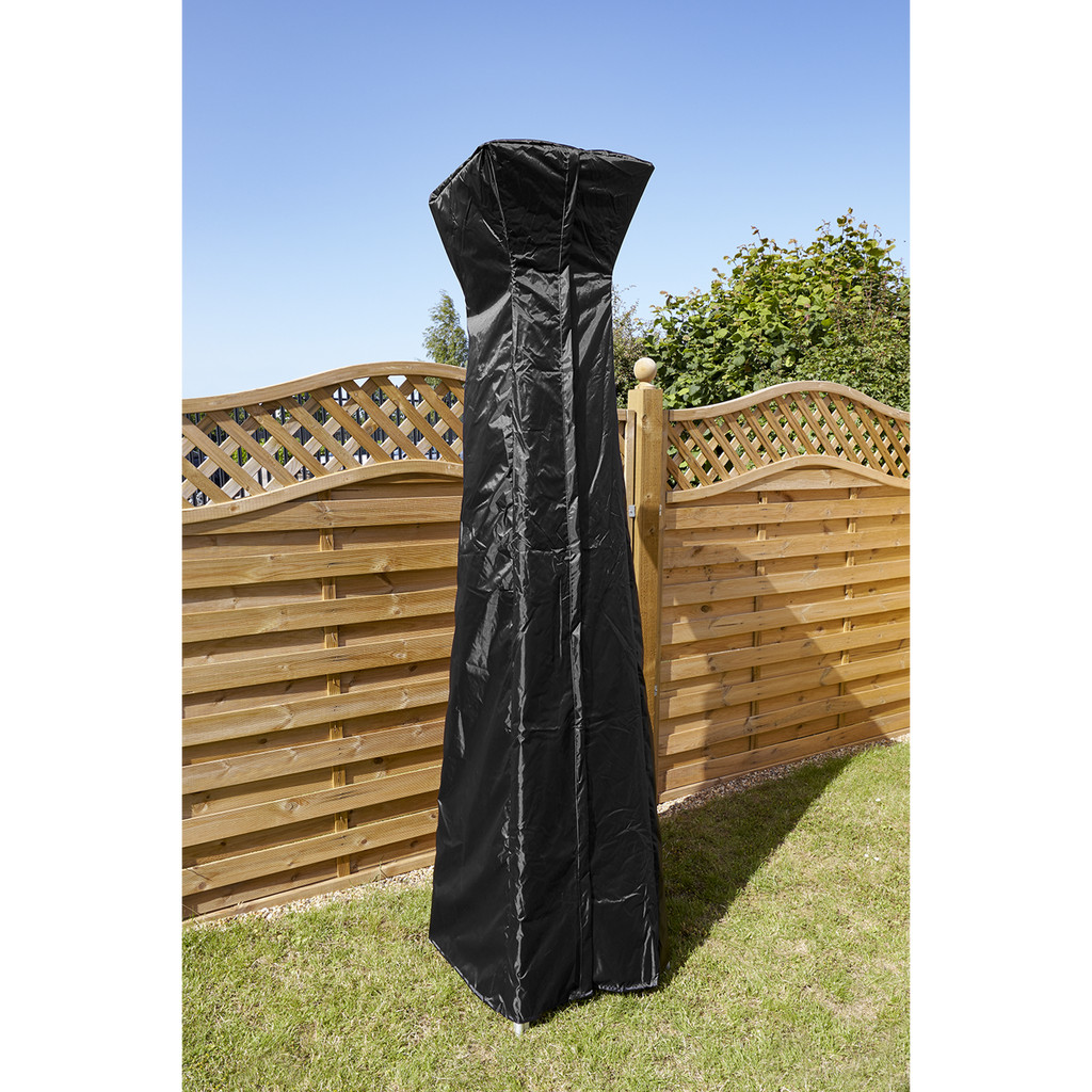 Dellonda Pyramid Patio Heater Water-Resistant Cover, Black (DG7)