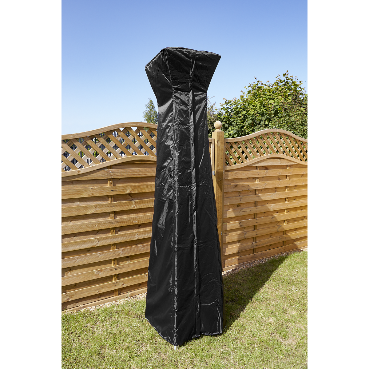 Dellonda Pyramid Patio Heater Water-Resistant Cover, Black (DG7)