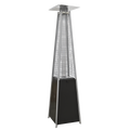 Dellonda Pyramid Gas Patio Heater 13kW, Black (DG98) (Factory Refurbished A)