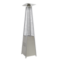 Dellonda Pyramid Gas Patio Heater 13kW, Stainless Steel (DG99)