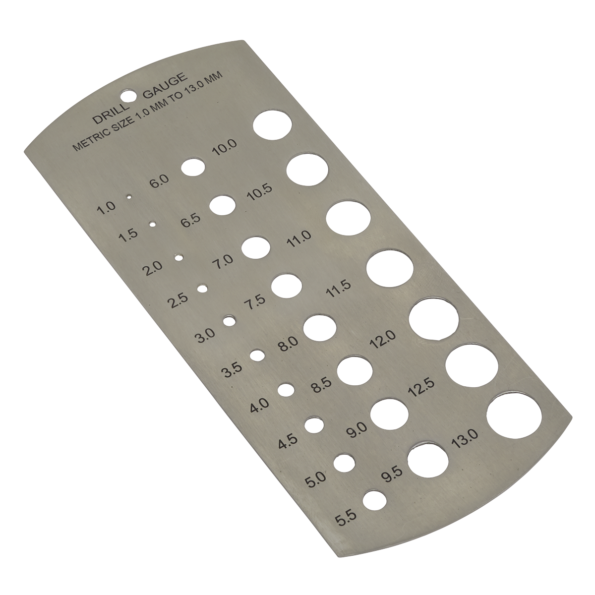 Metric Drill Gauge 1-13mm