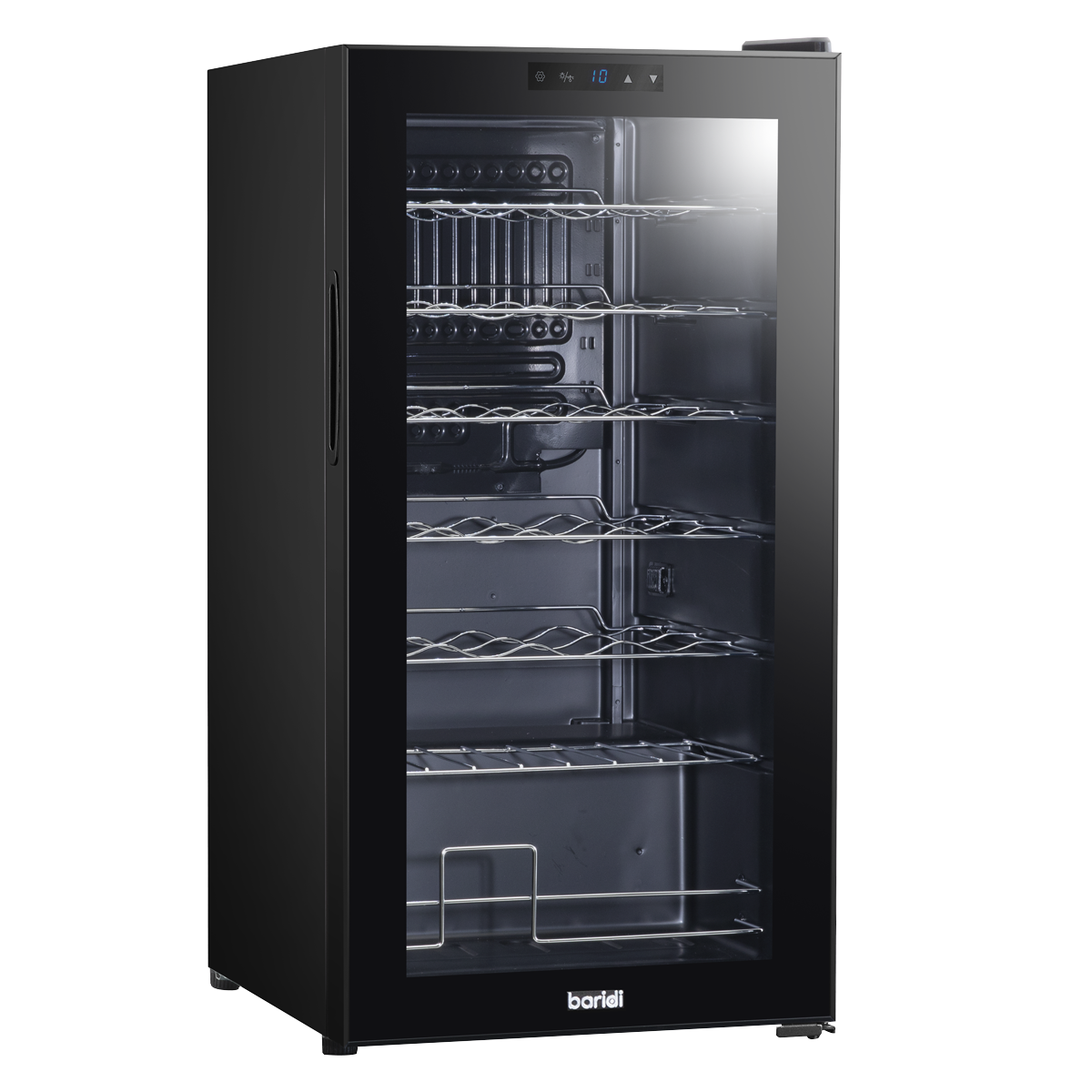 Baridi Wine Cooler Fridge, 28 Bottle, Black (DH10)