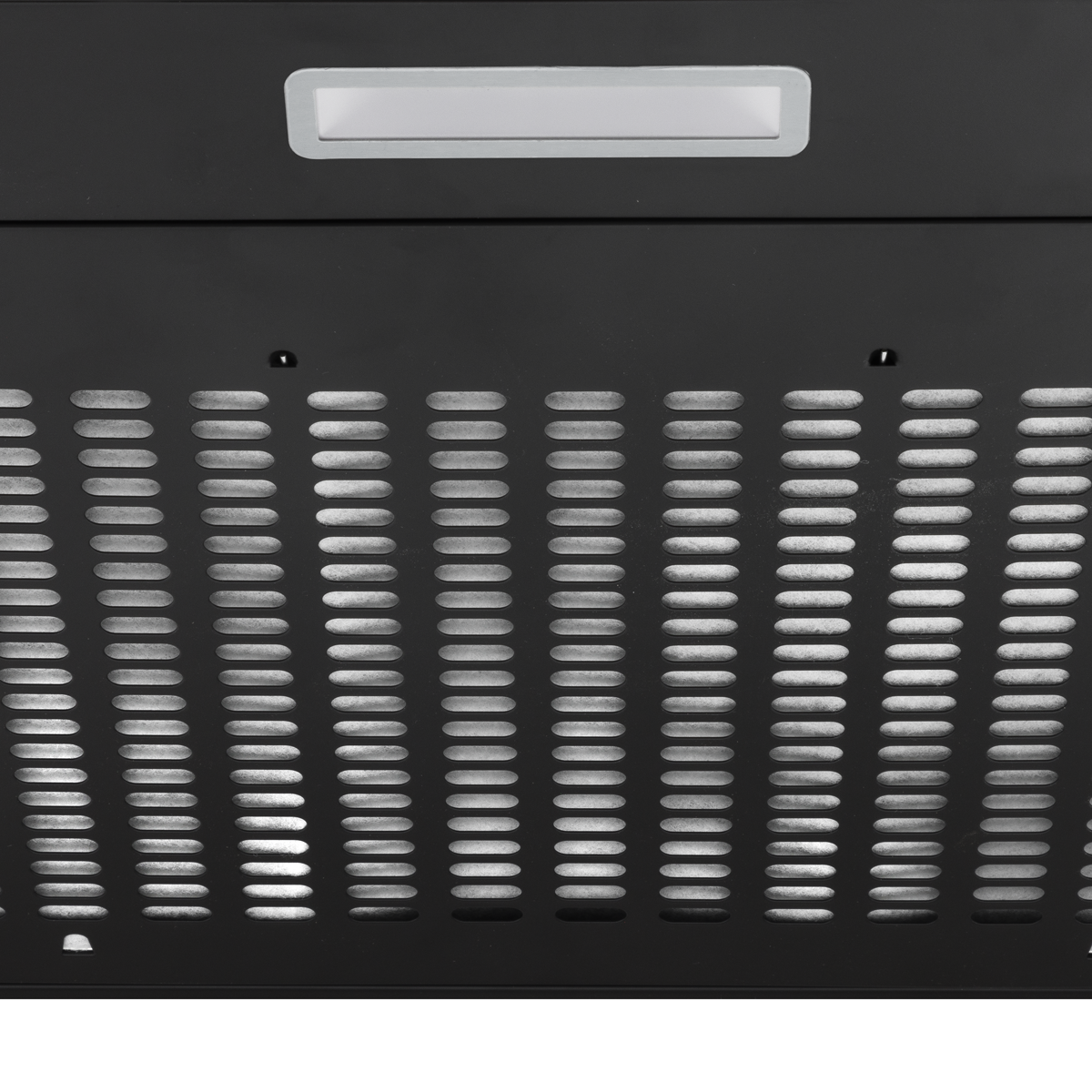 Baridi Visor Cooker Hood Extractor Fan 60cm, Black (DH107)