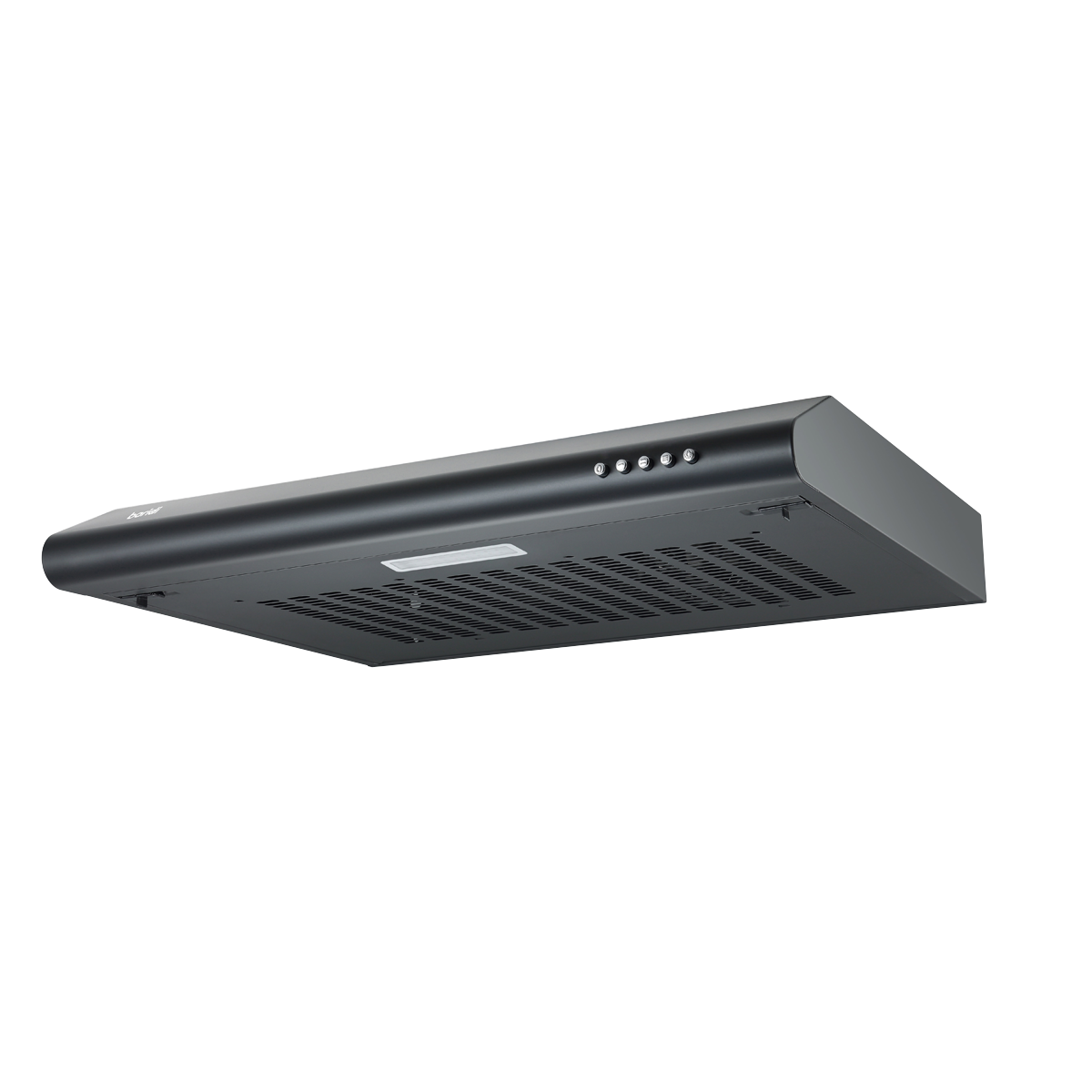Baridi Visor Cooker Hood Extractor Fan 60cm - Black