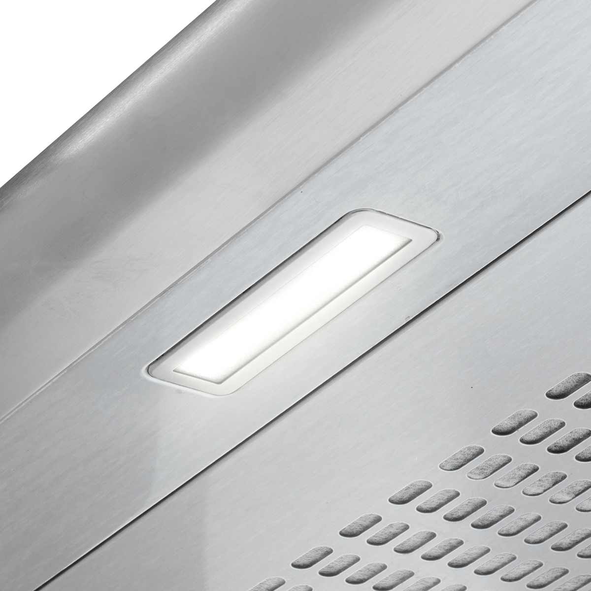 Baridi Visor Cooker Hood Extractor Fan 60cm, Stainless Steel (DH108) (Factory Refurbished B)