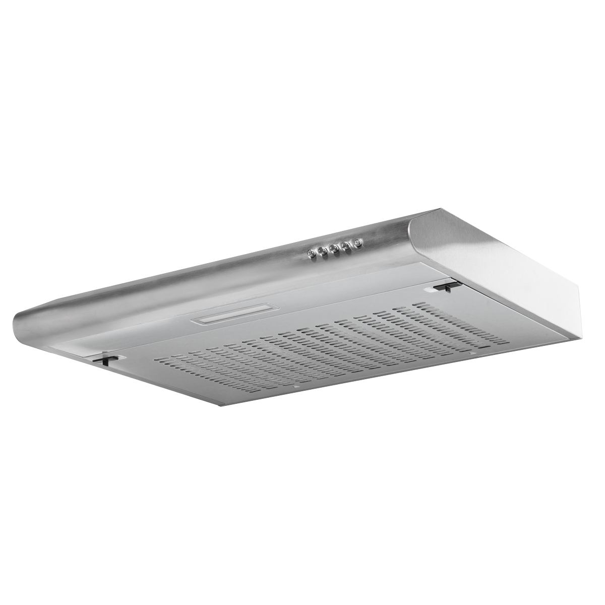 Baridi Visor Cooker Hood Extractor Fan 60cm, Stainless Steel (DH108) (Factory Refurbished B)