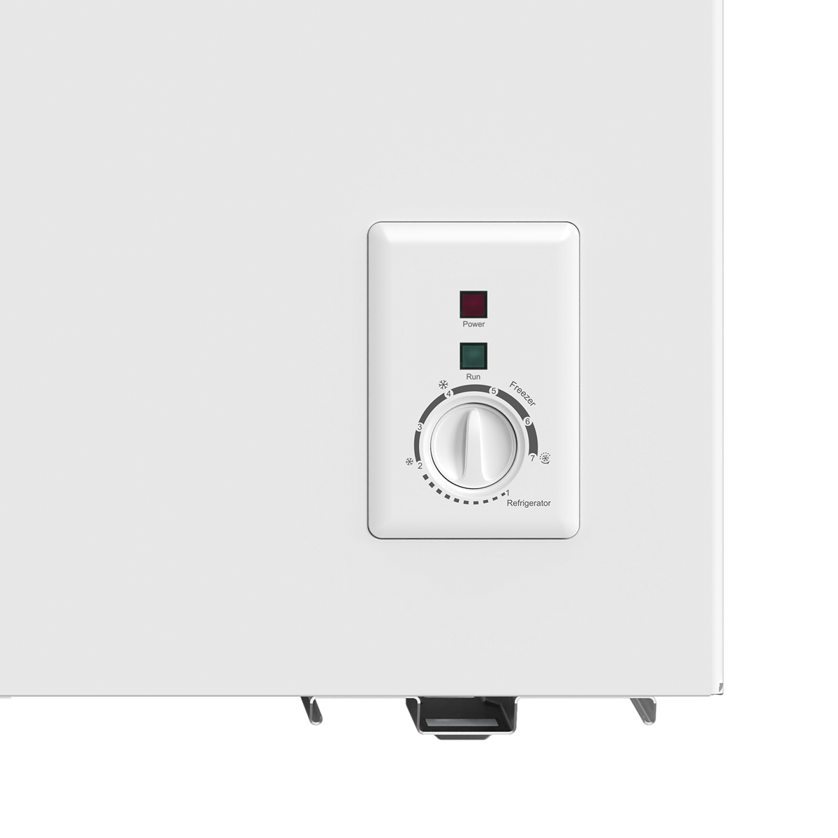 Baridi Freestanding Chest Freezer, 199L Capacity, White (DH111) (Factory Refurbished B)