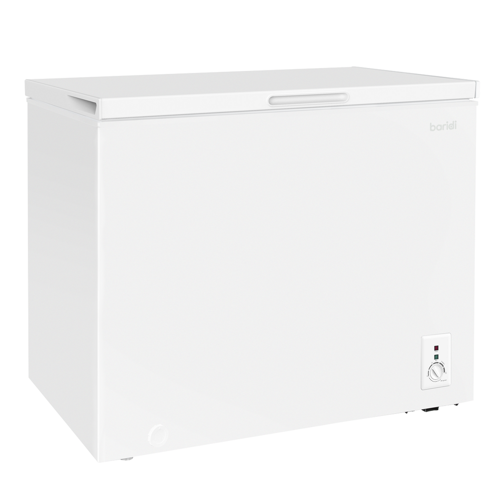 Baridi Freestanding Chest Freezer, 199L Capacity, White (DH111) (Factory Refurbished B)