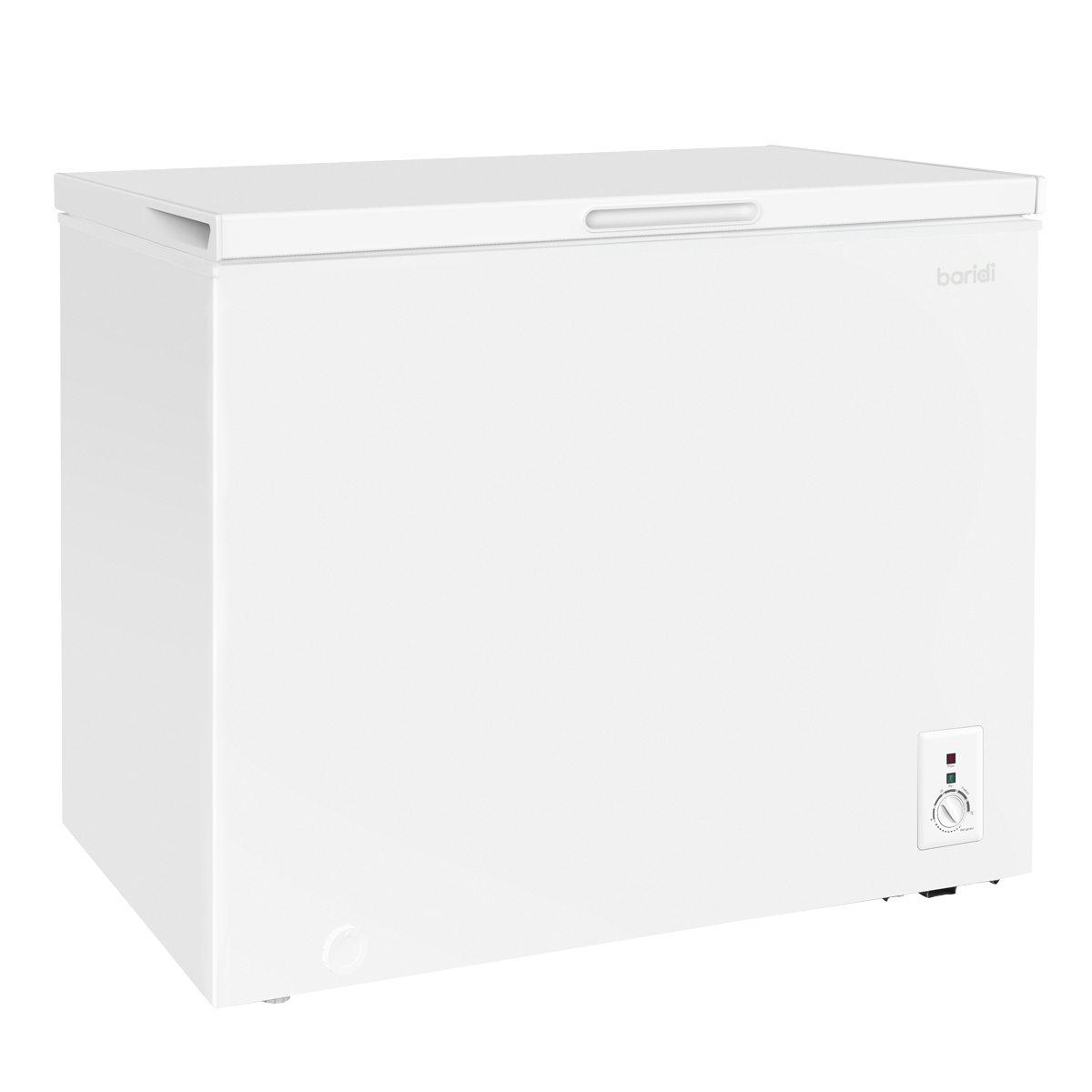 Baridi Freestanding Chest Freezer, 199L Capacity, White (DH111) (Factory Refurbished B)
