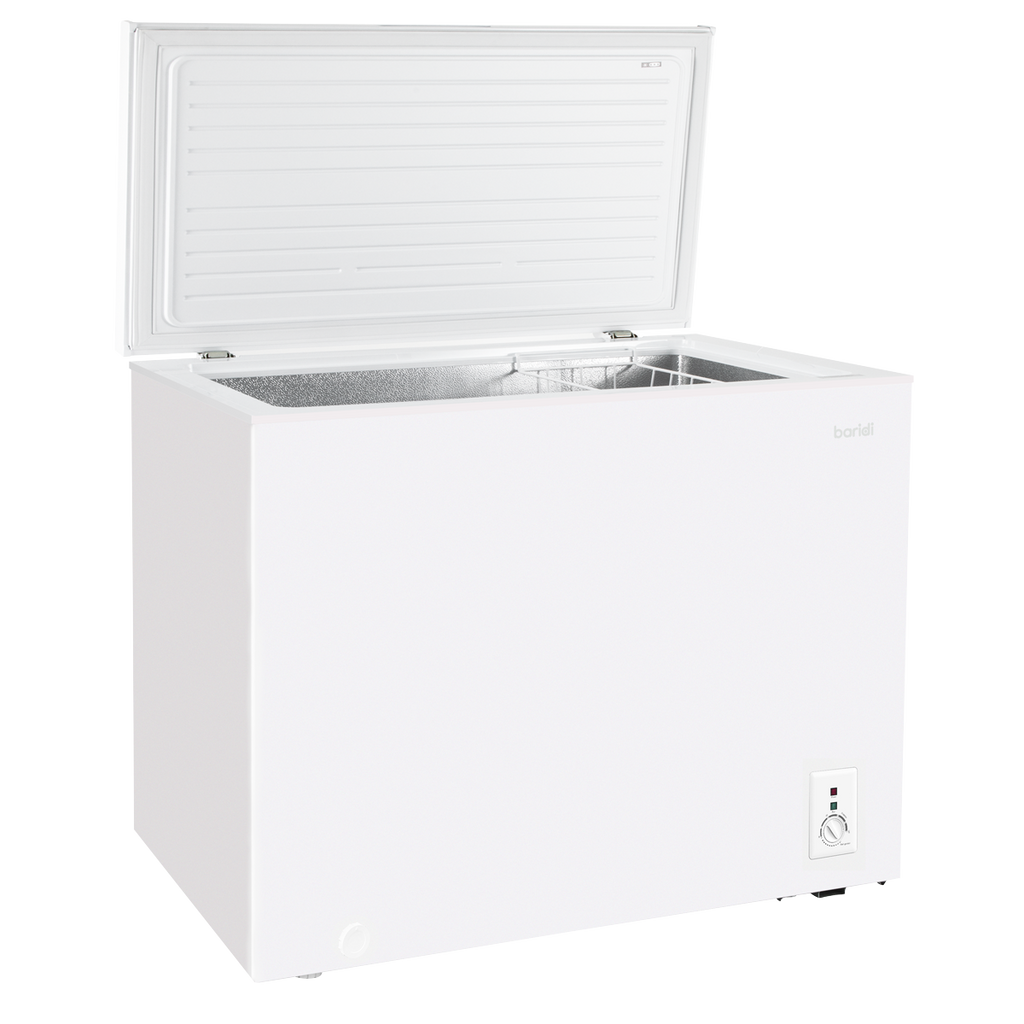 Baridi Freestanding Chest Freezer, 199L Capacity, White (DH111) (Factory Refurbished B)