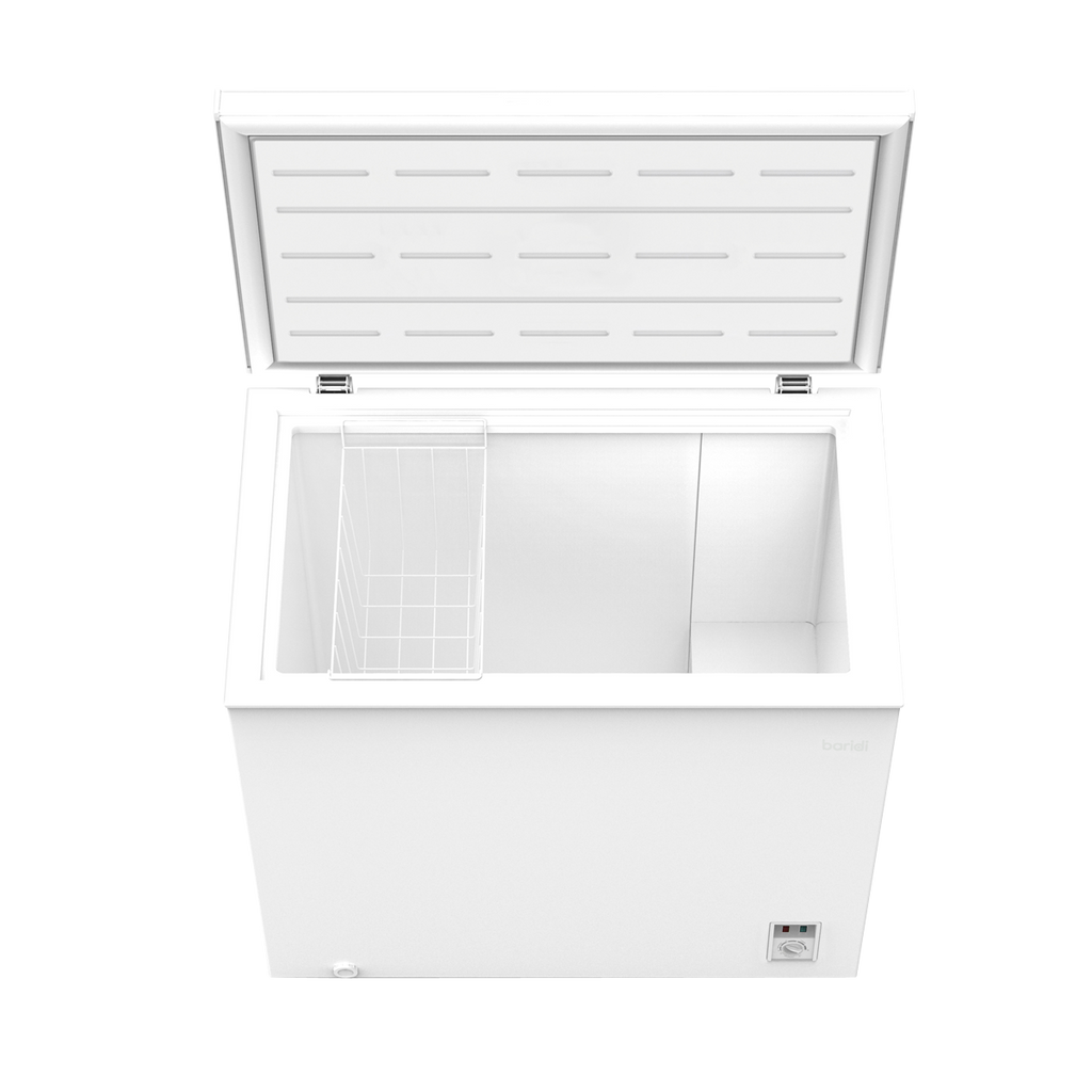 Baridi Freestanding Chest Freezer, 199L Capacity, White (DH111) (Factory Refurbished B)