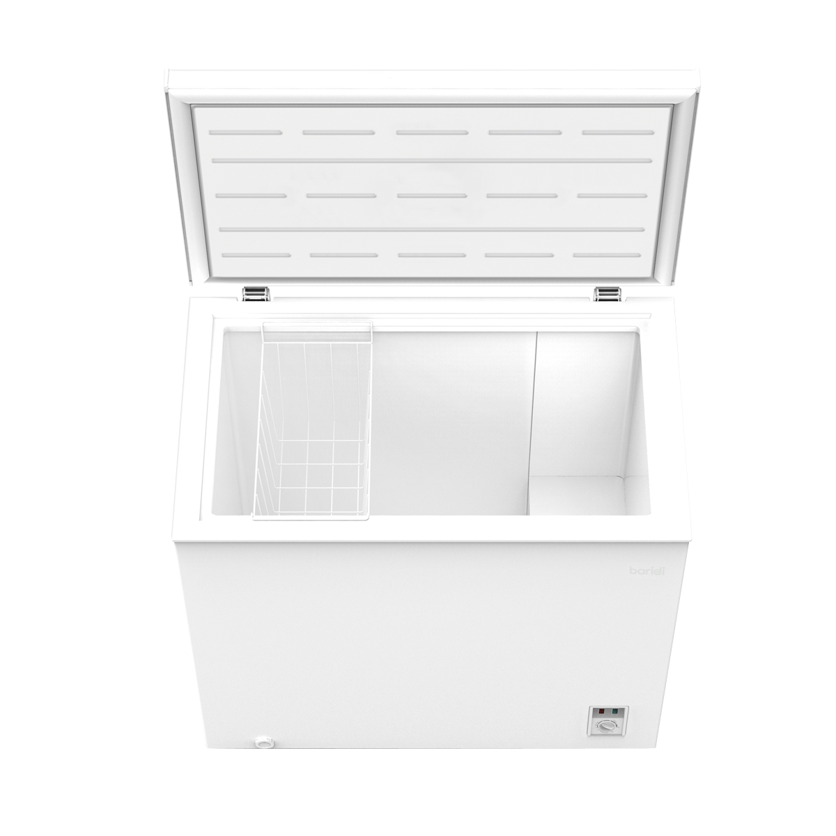 Baridi Freestanding Chest Freezer, 199L Capacity, White (DH111) (Factory Refurbished B)