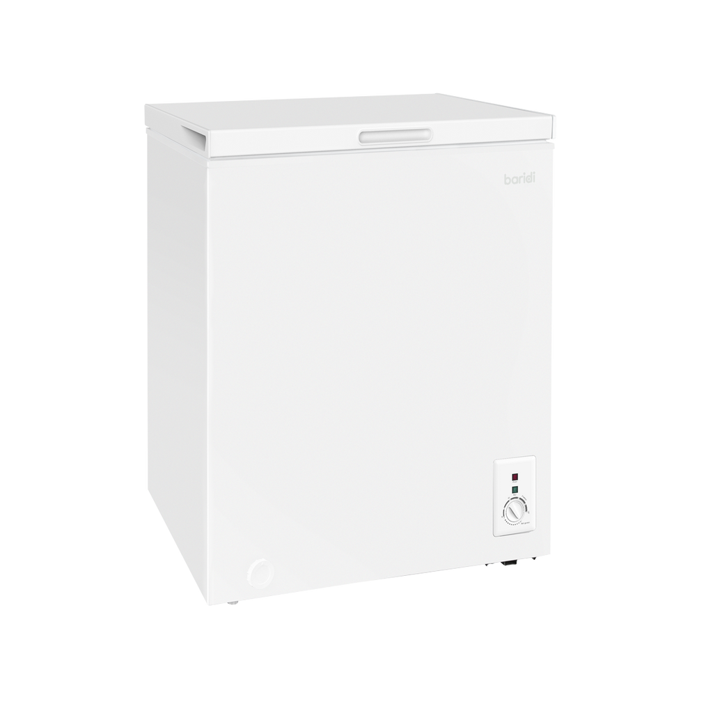 Baridi Freestanding Chest Freezer, 99L Capacity, White (DH116) (Factory Refurbished B)