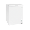 Baridi Freestanding Chest Freezer, 99L Capacity, White (DH116) (Factory Refurbished B)