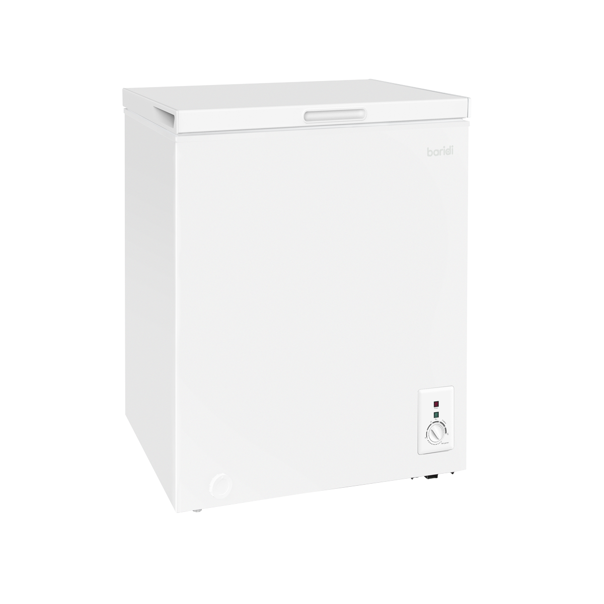 Baridi Freestanding Chest Freezer, 99L Capacity, White (DH116) (Factory Refurbished B)