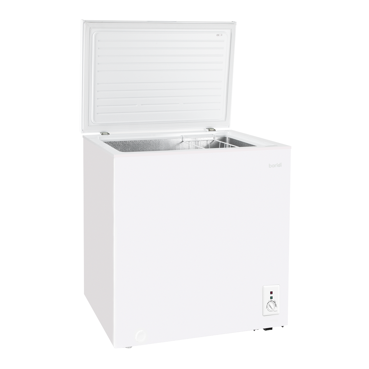 Baridi Freestanding Chest Freezer, 99L Capacity, White (DH116) (Factory Refurbished B)