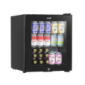 Baridi Beer & Drinks Mini Fridge, 50L Capacity, Black (DH12)