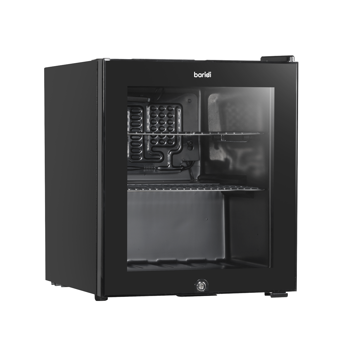 Baridi Beer & Drinks Mini Fridge, 50L Capacity, Black (DH12)