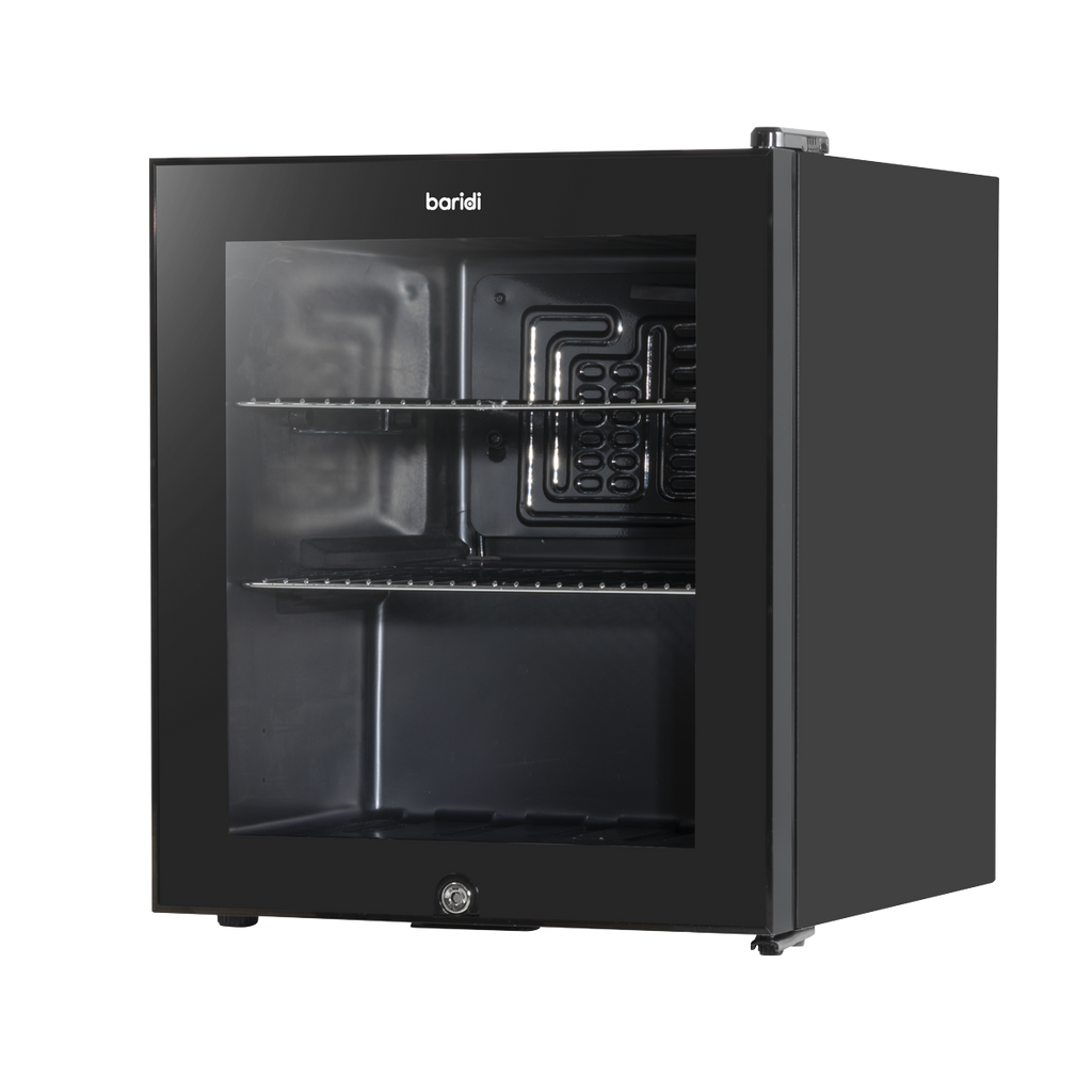Baridi Beer & Drinks Mini Fridge, 50L Capacity, Black (DH12)