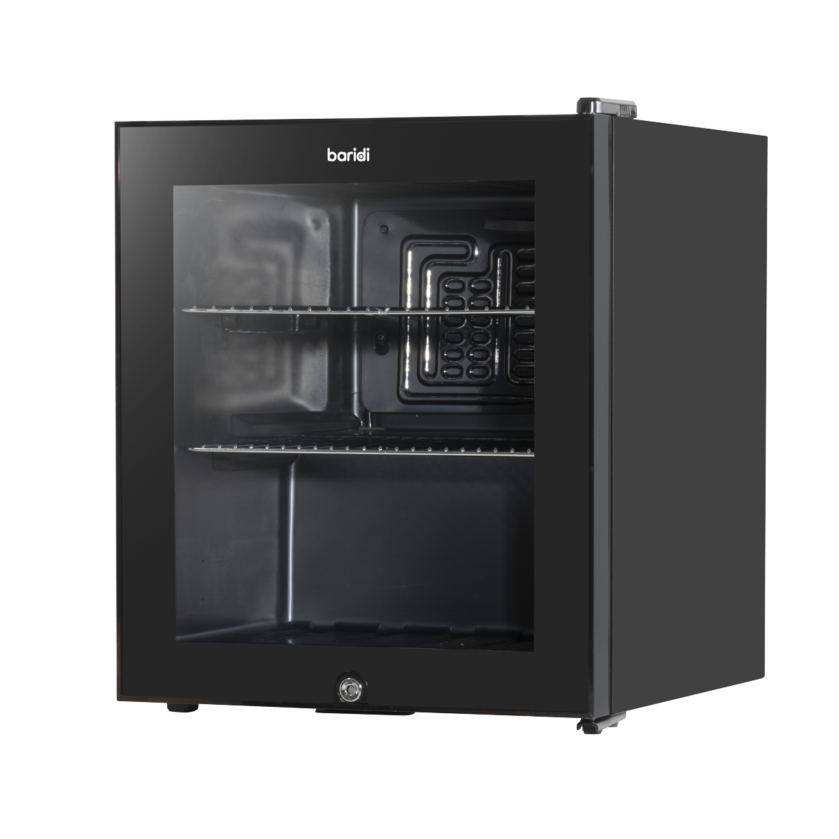 Baridi Beer & Drinks Mini Fridge, 50L Capacity, Black (DH12)