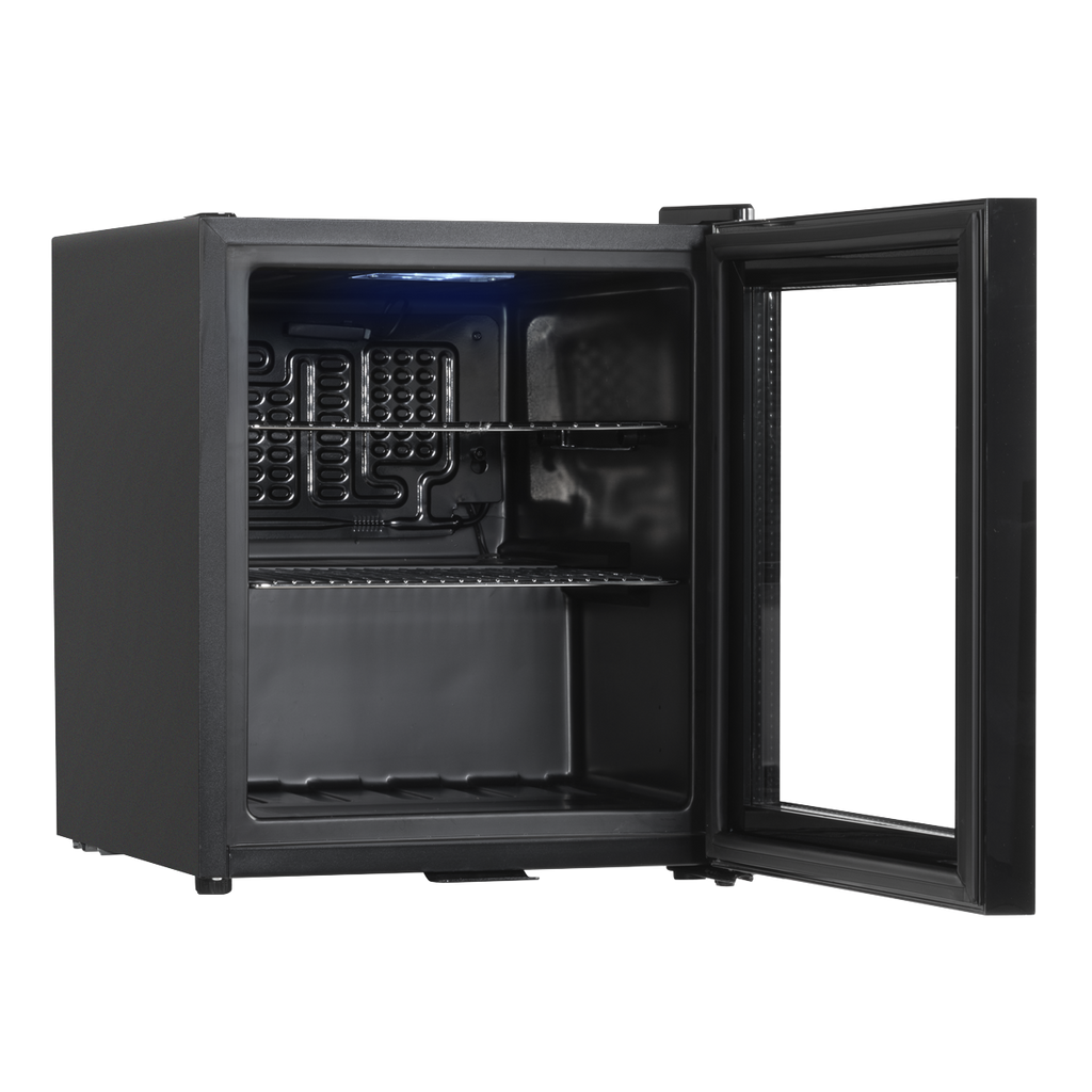 Baridi Beer & Drinks Mini Fridge, 50L Capacity, Black (DH12)