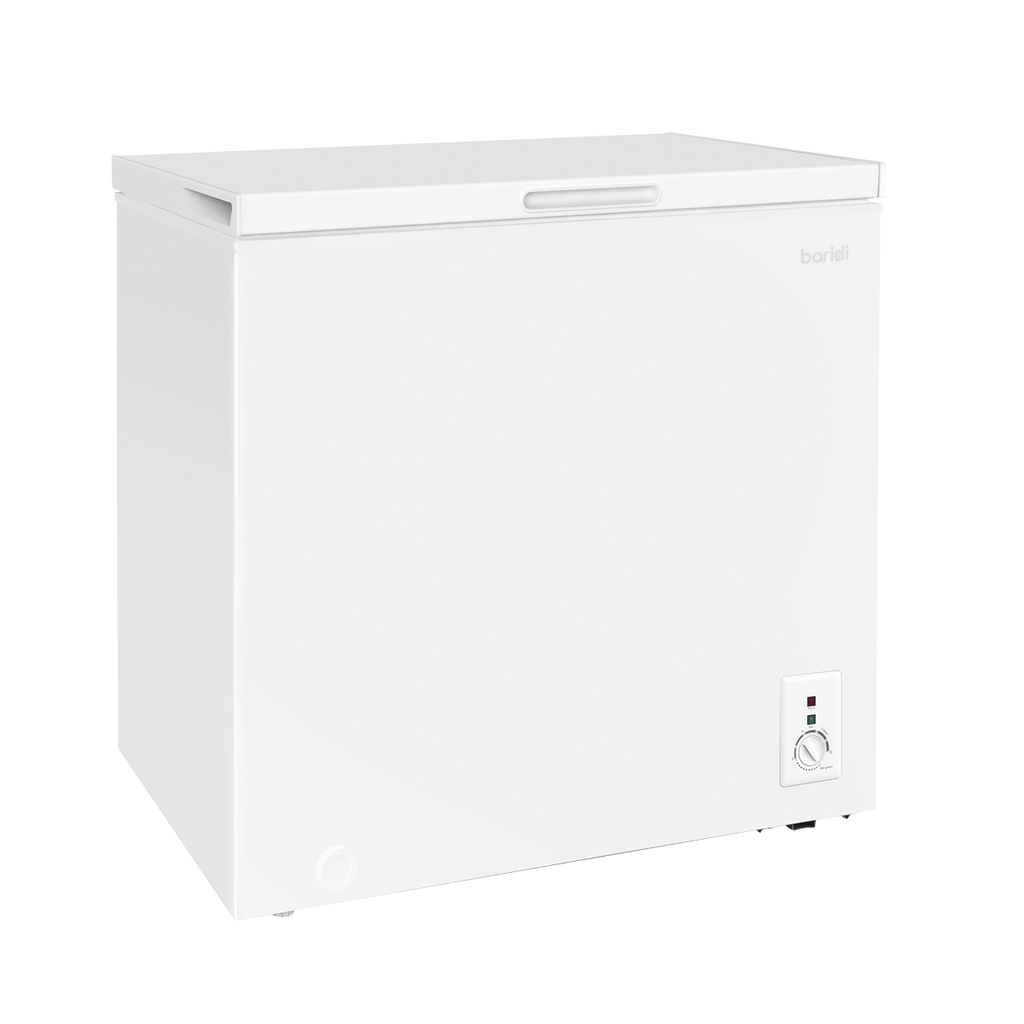 Baridi Freestanding Chest Freezer, 142L Capacity, White (DH120)