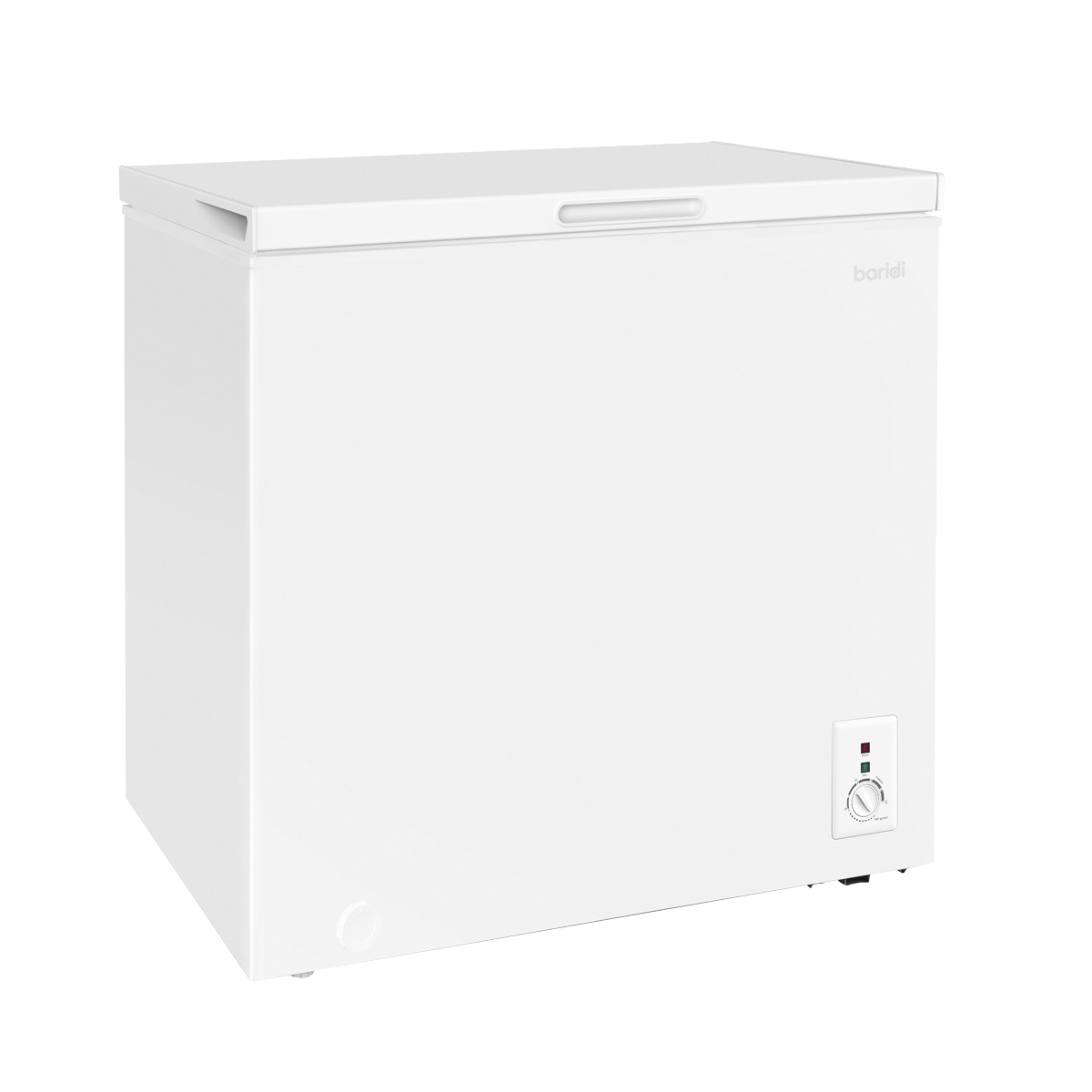 Baridi Freestanding Chest Freezer, 142L Capacity, White (DH120)