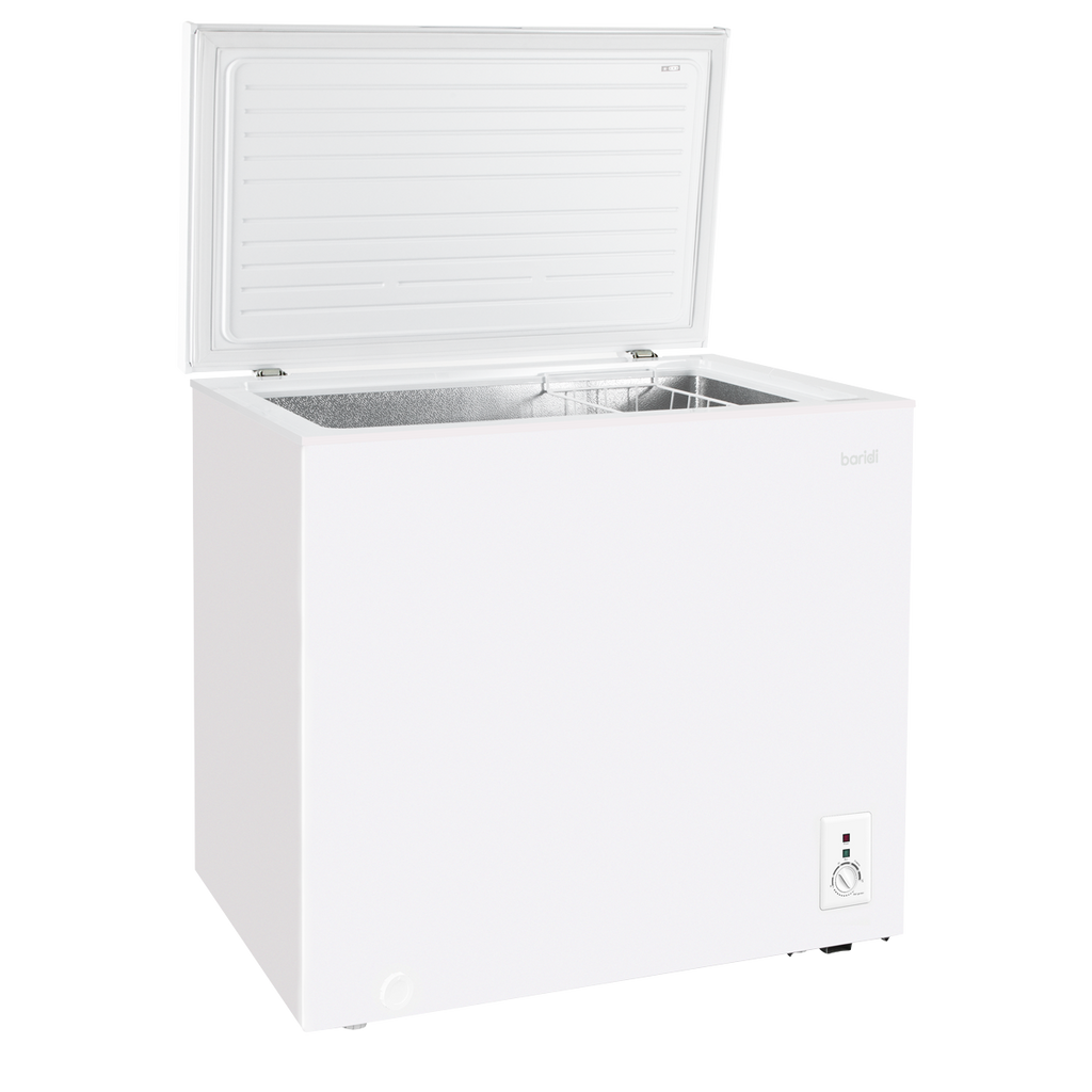 Baridi Freestanding Chest Freezer, 142L Capacity, White (DH120)