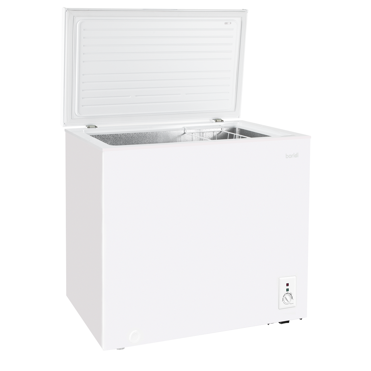 Baridi Freestanding Chest Freezer, 142L Capacity, White (DH120)