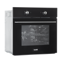 Baridi Built-in Fan-Assisted Oven 60cm, 55L Capacity, Black (DH124)