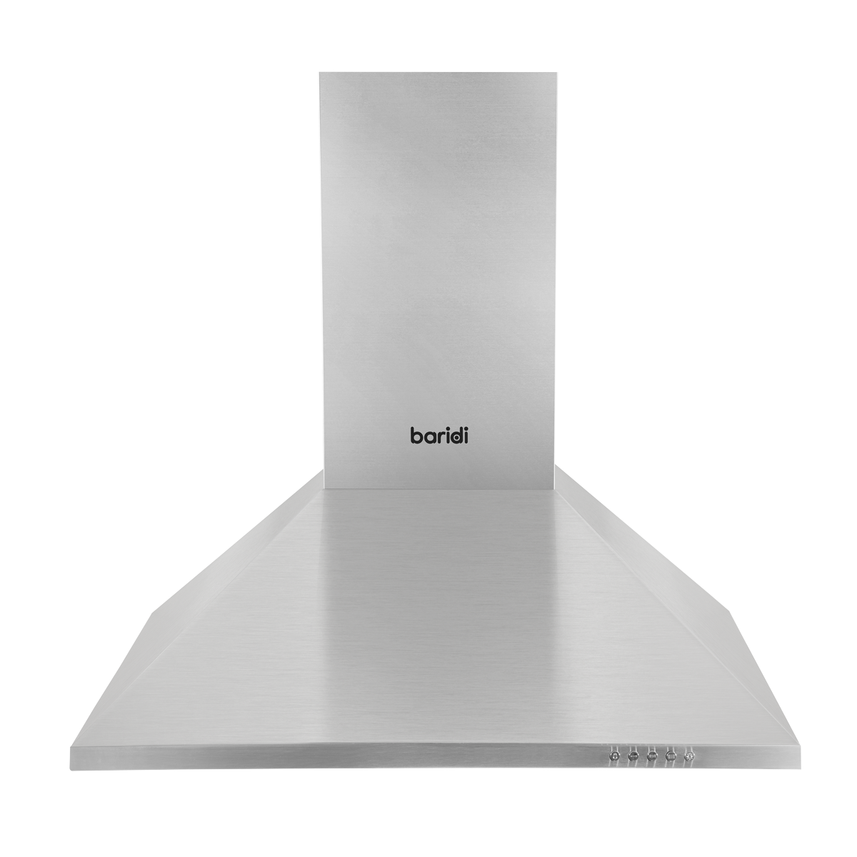 Baridi Chimney Style Cooker Hood with Filters 60cm, Stainless Steel (DH126)