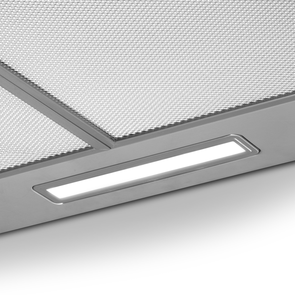 Baridi Chimney Style Cooker Hood with Filters 60cm, Stainless Steel (DH126)