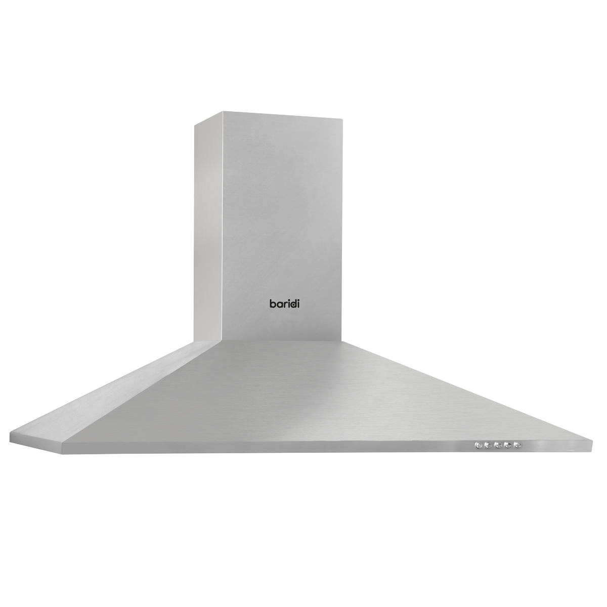 Baridi Chimney Style Cooker Hood with Filters 90cm, Stainless Steel (DH127) (Factory Refurbished A)