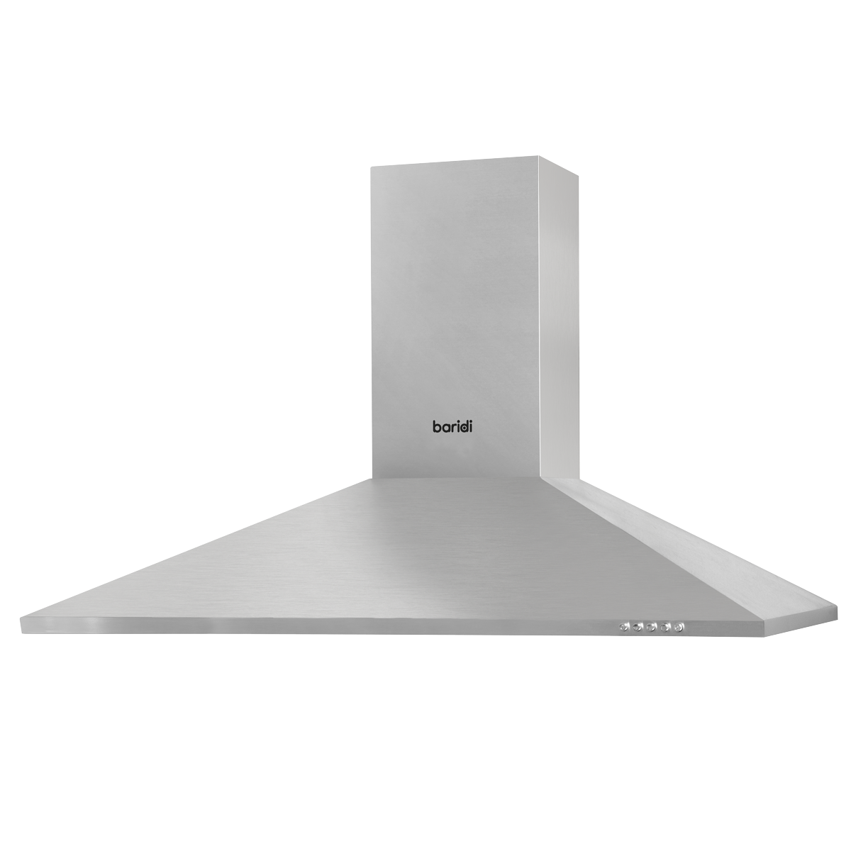 Baridi Chimney Style Cooker Hood with Filters 90cm, Stainless Steel (DH127) (Factory Refurbished A)
