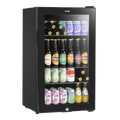 Baridi Drinks, Beer & Wine Fridge, 85L Capacity, Black (DH13) (Factory Refurbished B)