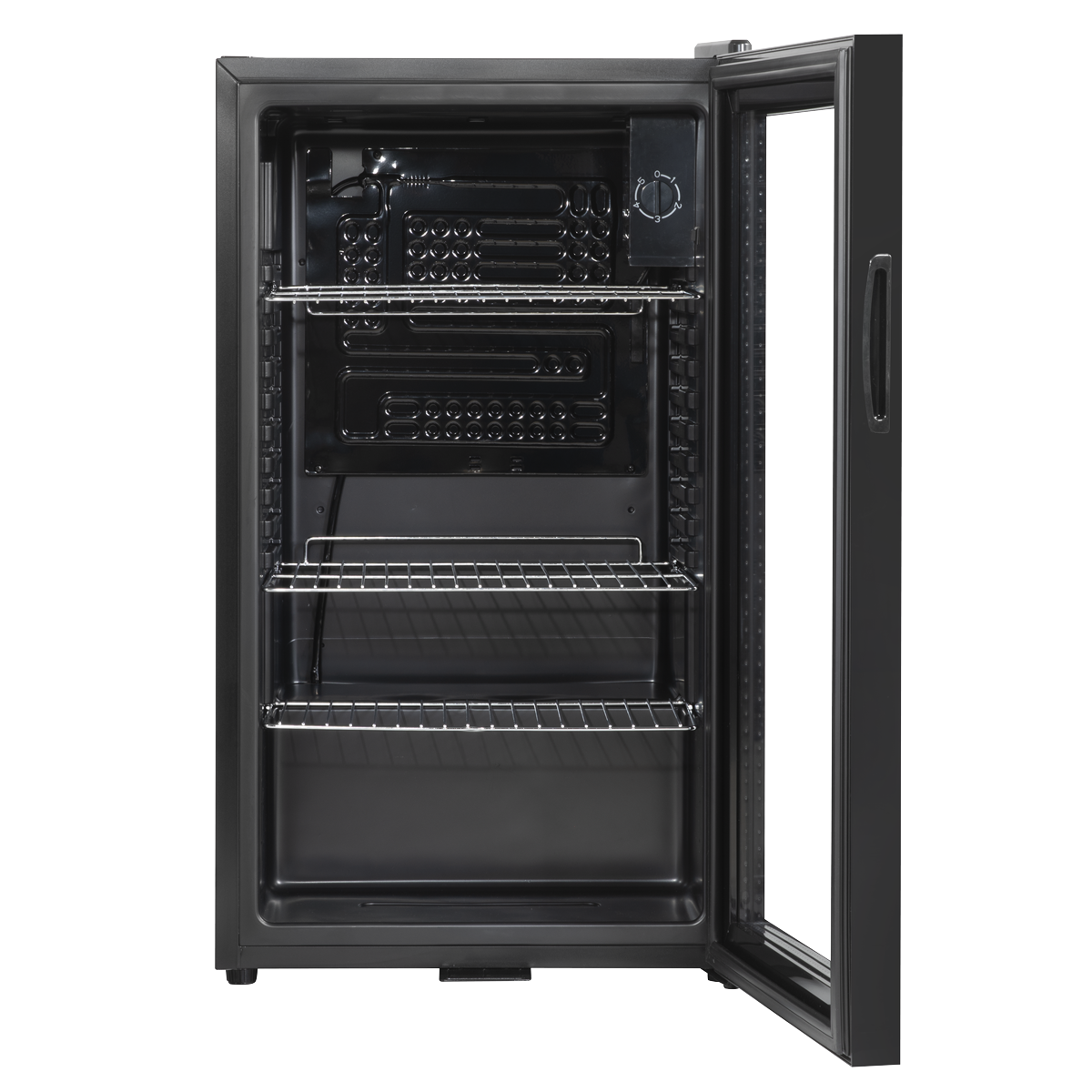 Baridi Drinks, Beer & Wine Fridge, 85L Capacity, Black (DH13) (Factory Refurbished B)