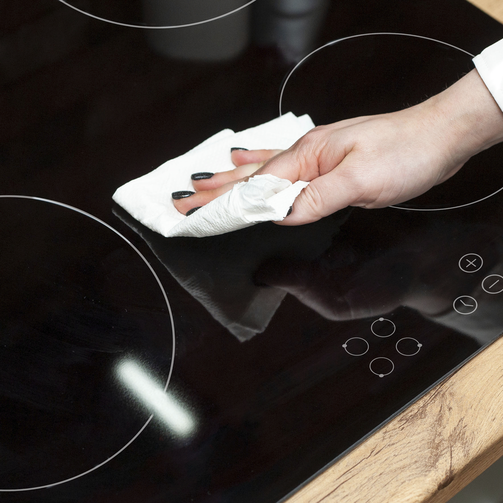 Baridi Built-in Ceramic Hob 60cm, 4 Cooking Zones, Black (DH131)