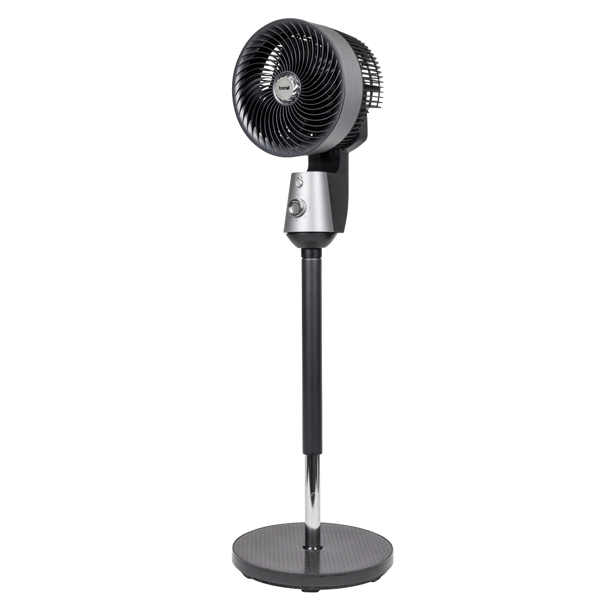 Baridi Pedestal Fan with Manual Control 10", Grey (DH142)