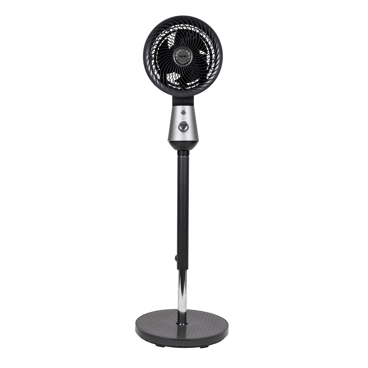 Baridi Pedestal Fan with Manual Control 10", Grey (DH142)