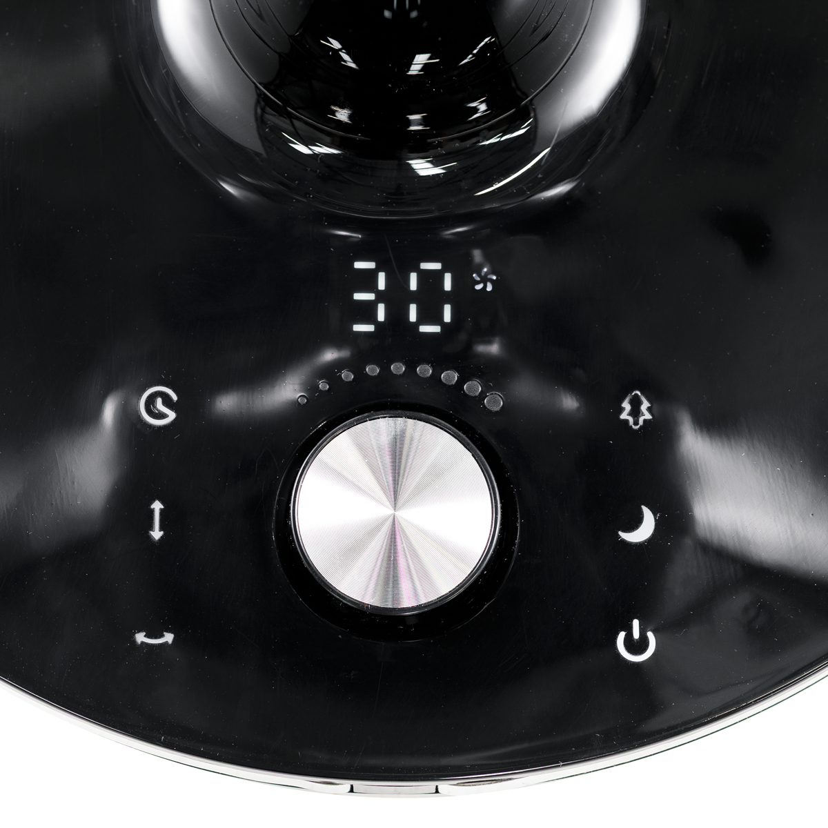 Baridi Pedestal Fan with Remote Control & Timer 10", Black (DH143) (Factory Refurbished B)